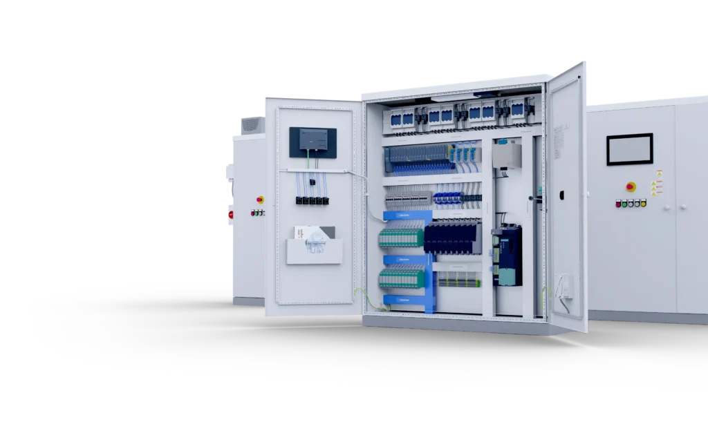 3D Modell eines Schaltschranks nach UL Norm