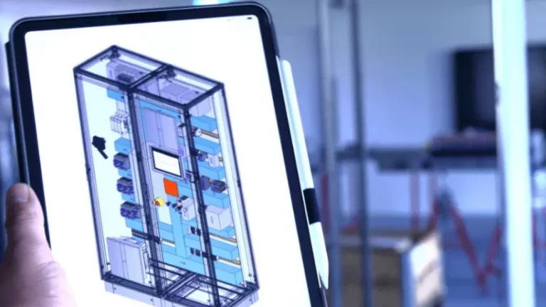 Digitale Steuerung eines technischen Systems bei Krayer Systemtechnik.
