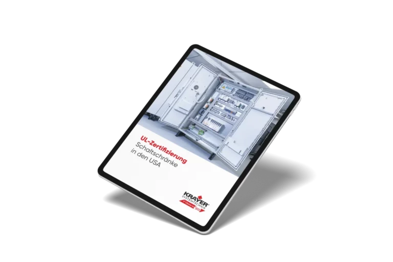 Control cabinets with UL certification for safety in the United States.